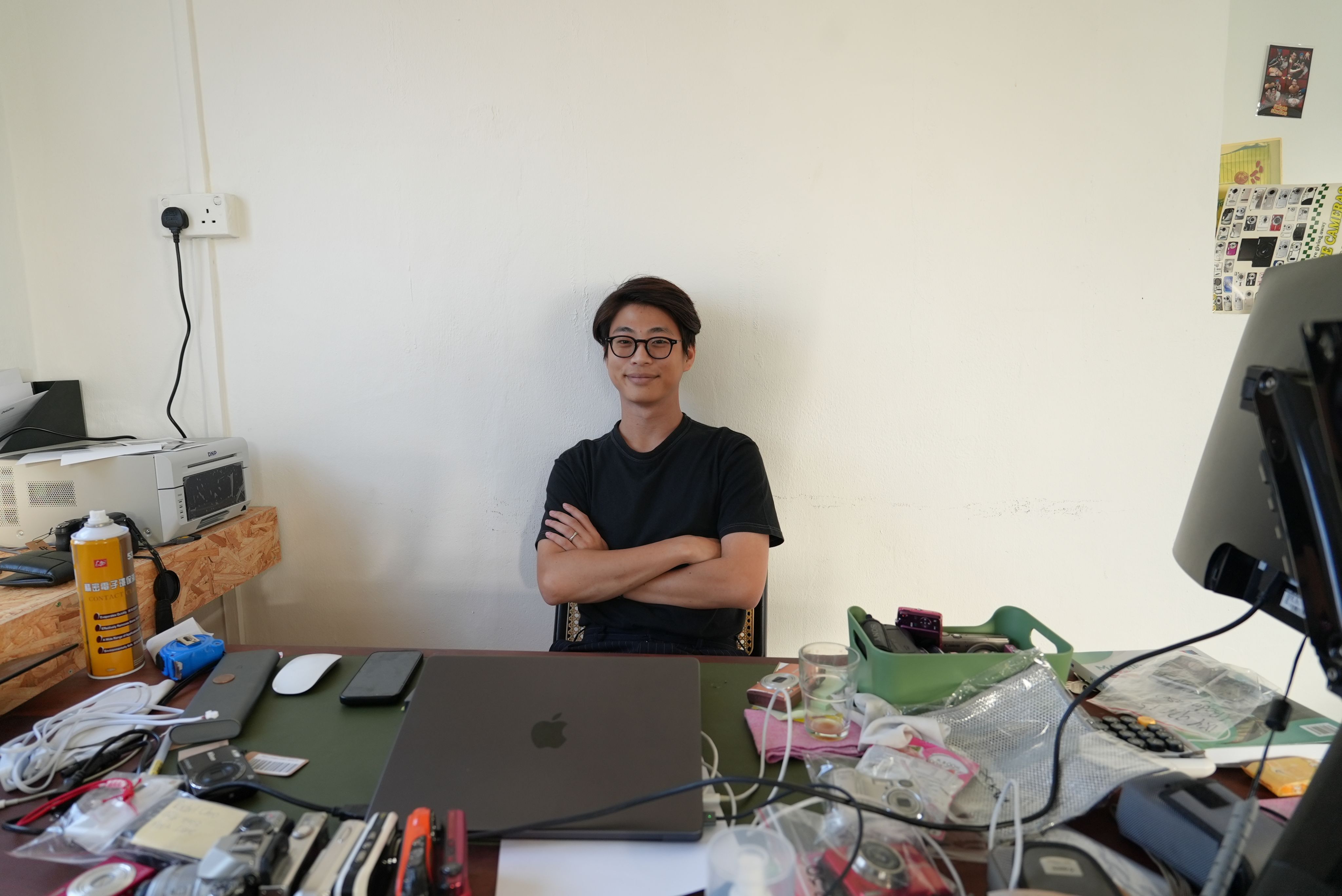 Coleman Chua has made a name for himself and his partner Phoebe Kylie after opening The Digicam Depository. Photo: Stella McGann.